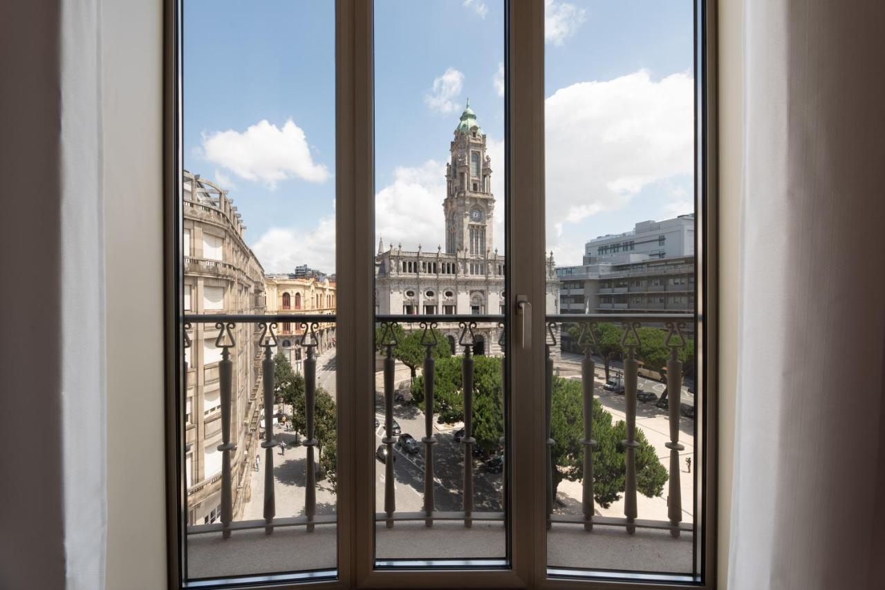 Eurostars Aliados Hotell Porto Eksteriør bilde View from the hotel